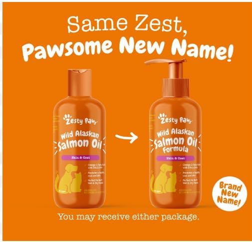 Zesty Paws Wild Alaskan Salmon Oil - 8.5oz