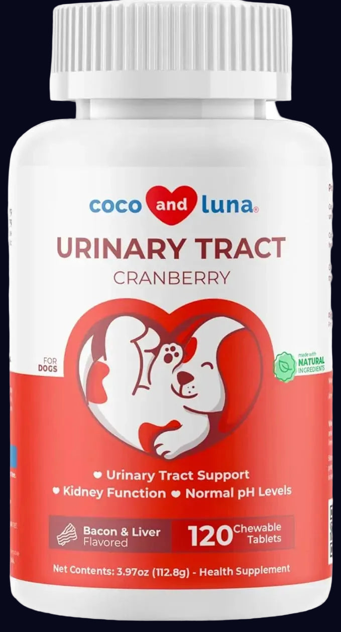 Cranberry Chewables for Dogs - UTI & Bladder Support