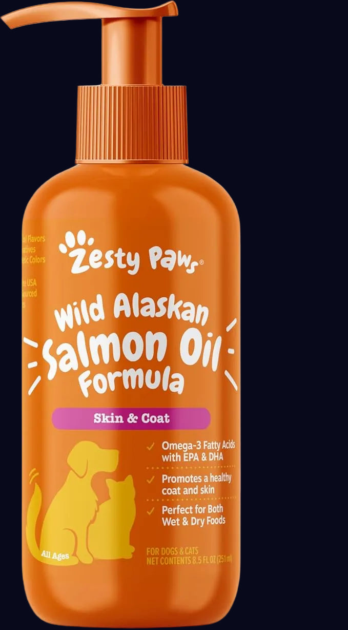Zesty Paws Wild Alaskan Salmon Oil - 8.5oz