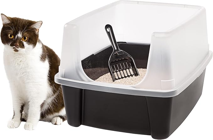 IRIS Large Open Top Cat Litter Box
