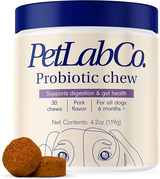 PetLab Probiotics for Dogs – Digestive & Allergy Support