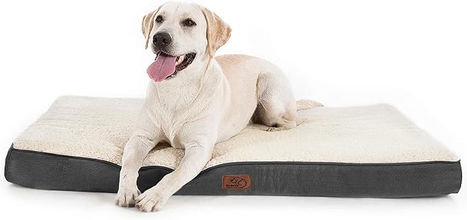 Bedsure Large Dog Bed - Orthopedic Waterproof with Washable Cover