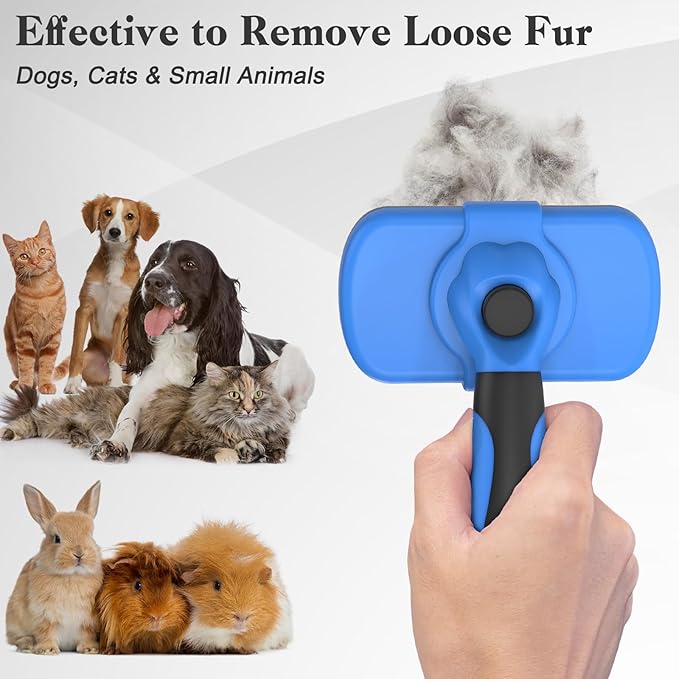 Swihauk Self-Cleaning Slicker Brush for Pets