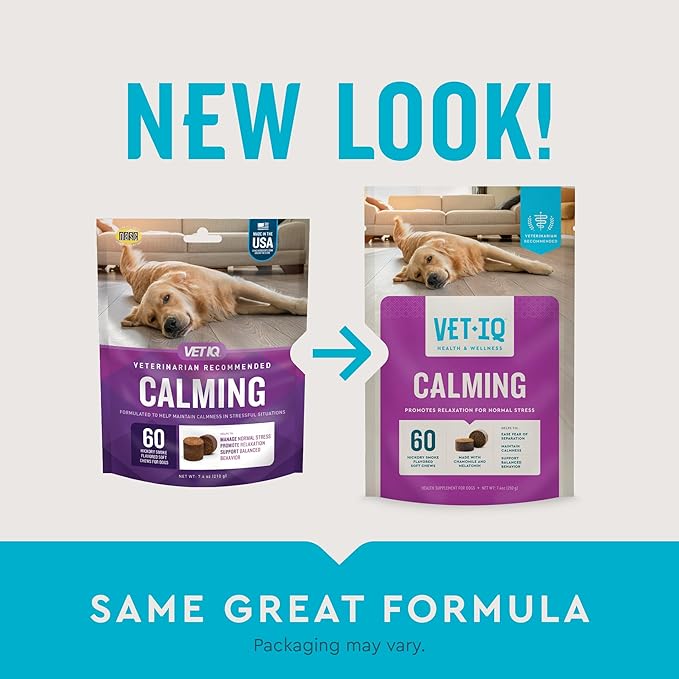 VetIQ Calming Chews for Dog Anxiety Relief