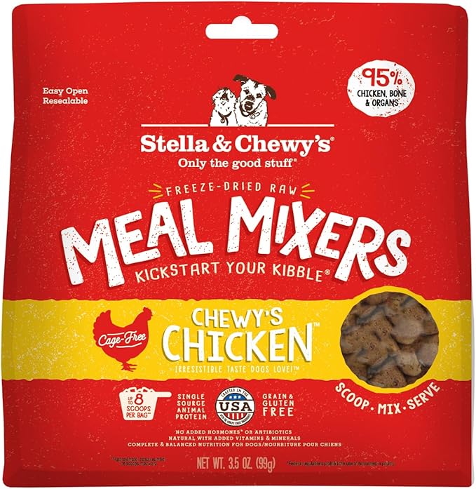Stella & Chewy's Raw Chicken Meal Mixer, 3.5oz