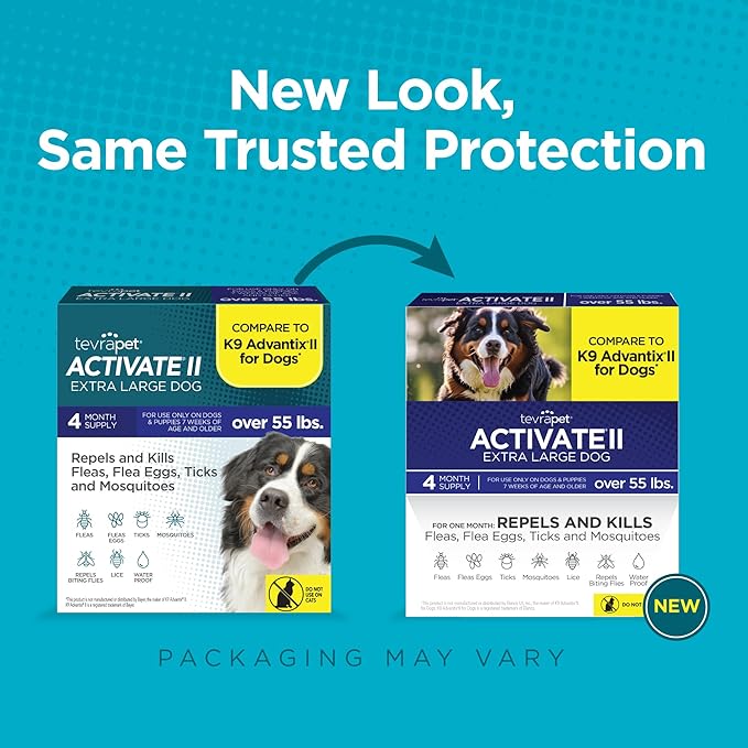Activate II Flea & Tick Prevention for Large Dogs