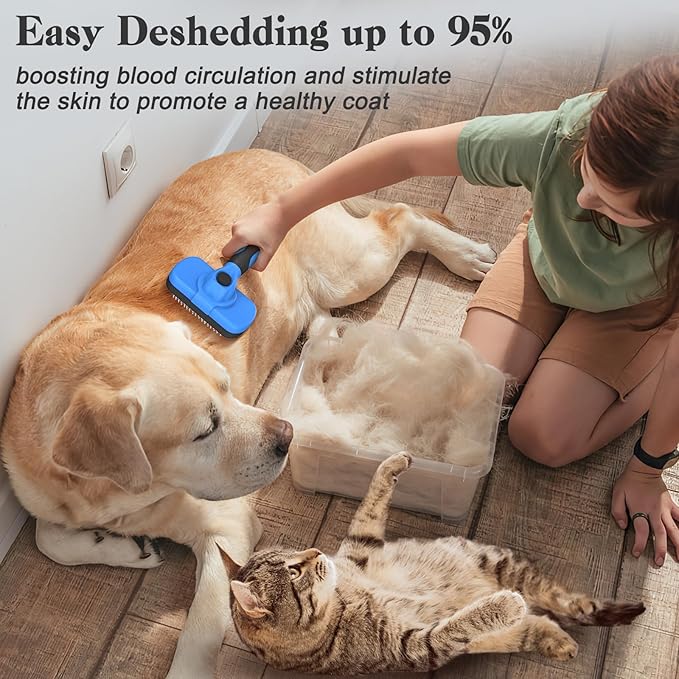 Swihauk Self-Cleaning Slicker Brush for Pets