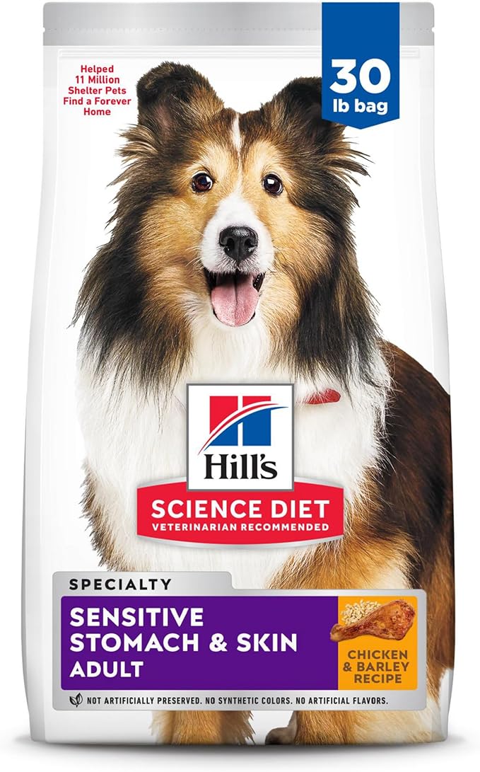 Hill's Science Diet Chicken Dog Food, 30lb – Sensitive Stomach & Skin